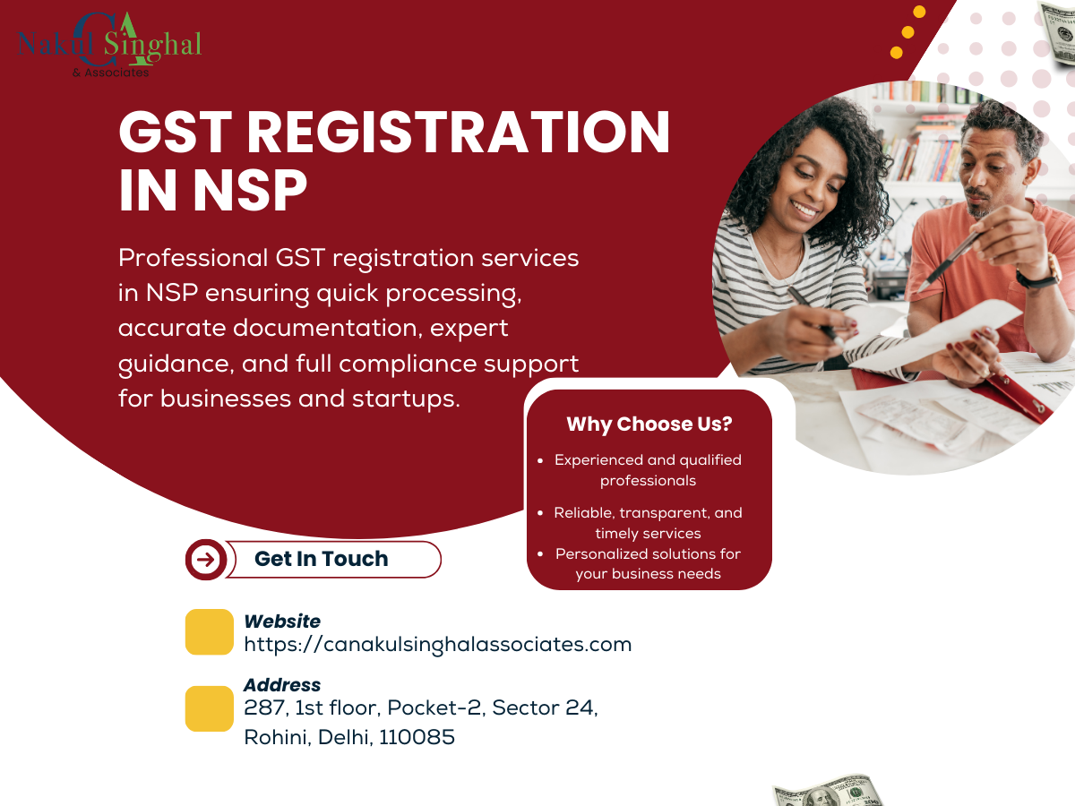 GST Registration in NSP